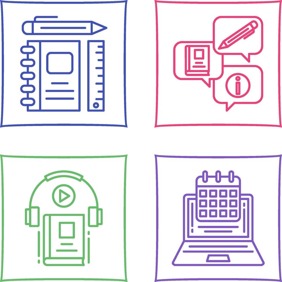Learning Tools and Education Icon vector