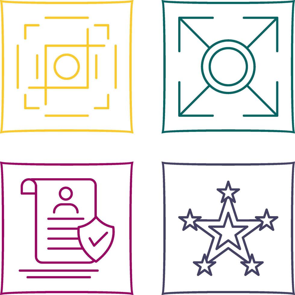 crop and expand Icon vector
