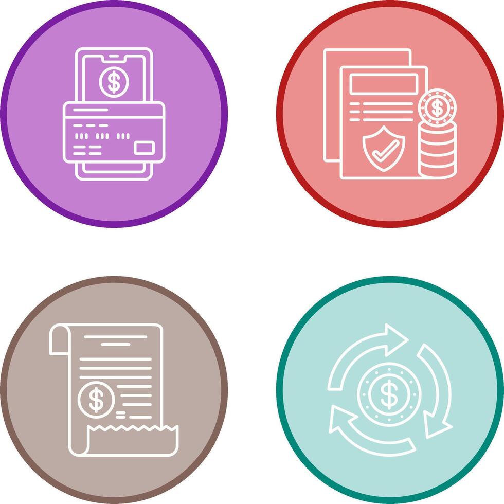 Payment and Protection Icon vector