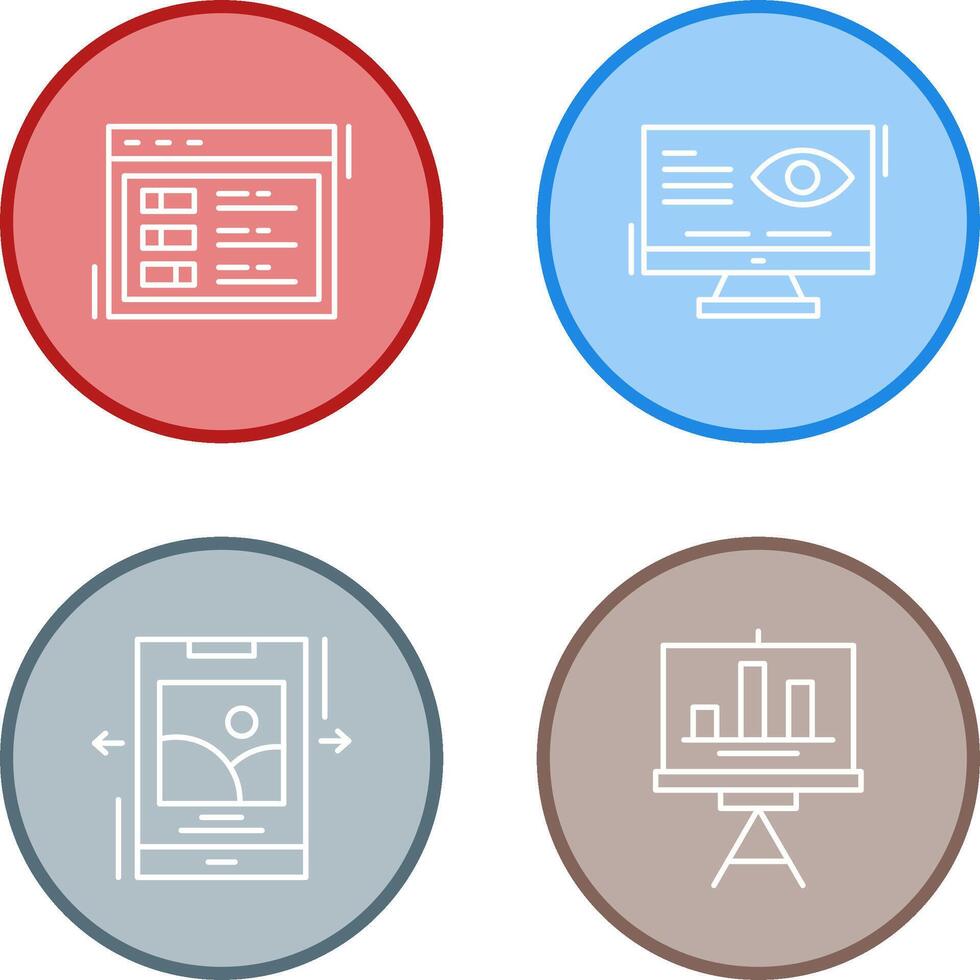 Switch and Vision Icon vector