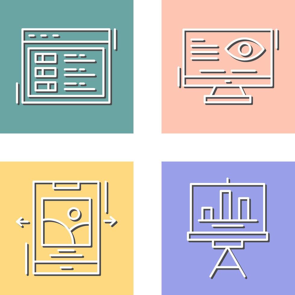 Switch and Vision Icon vector