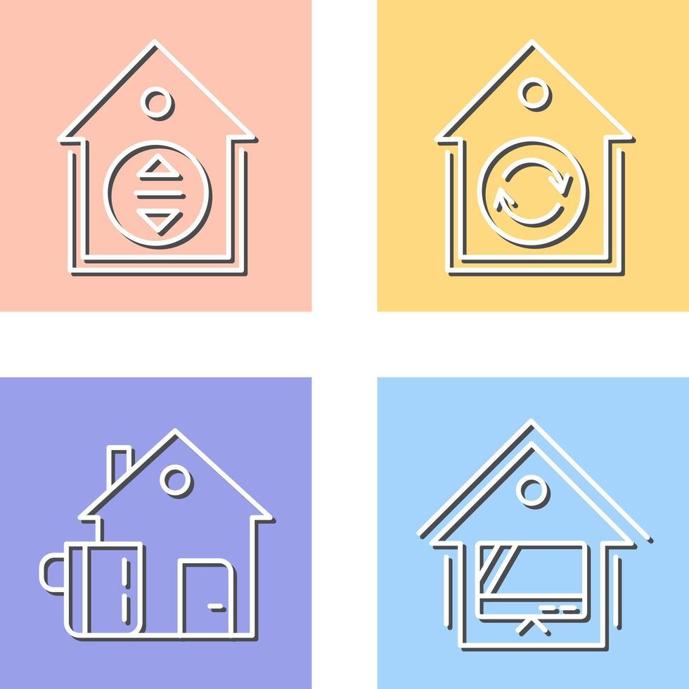 Lift and Rotate Icon vector