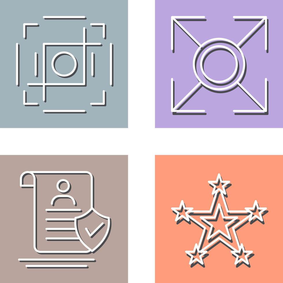 crop and expand Icon vector