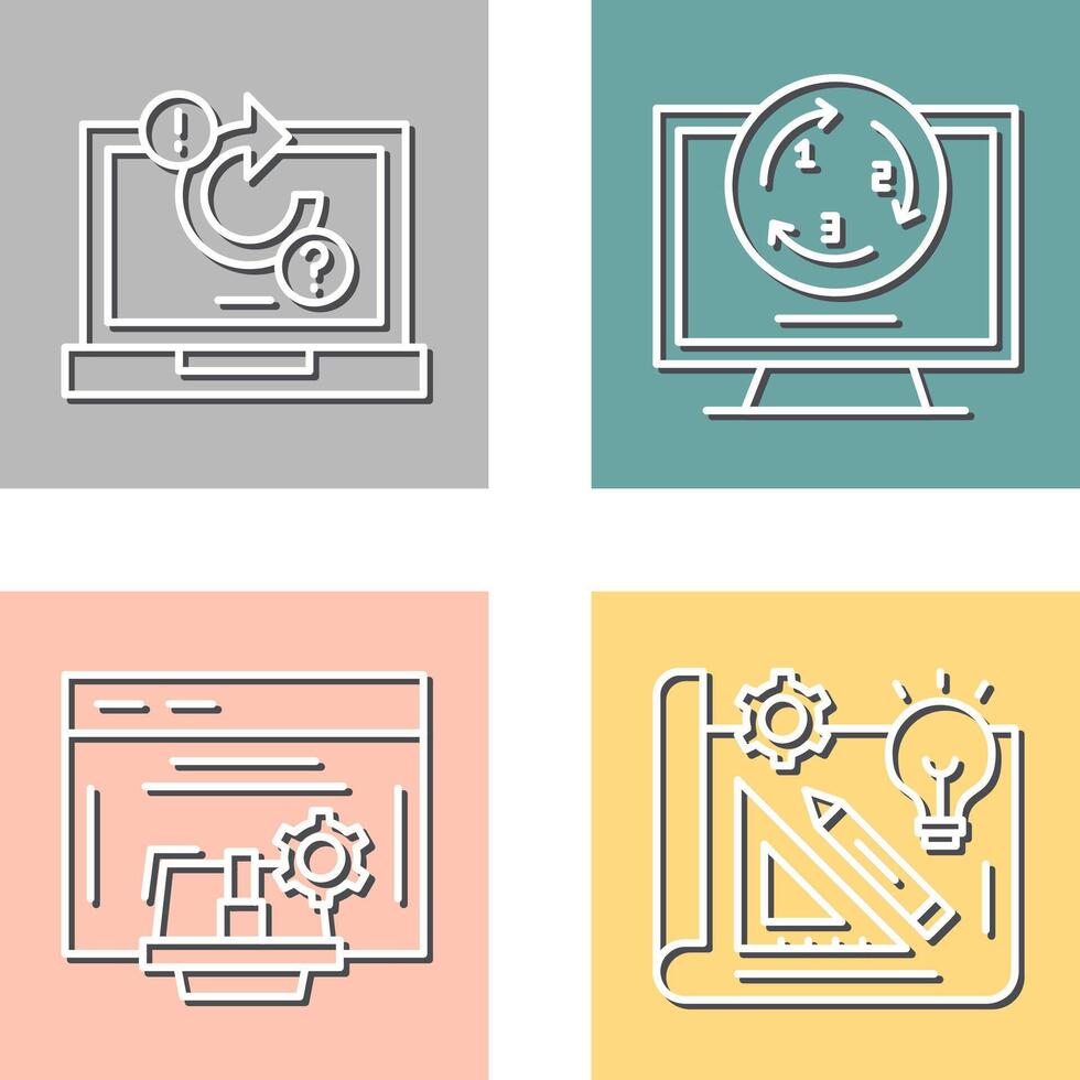 Incubator and Inovation Icon vector