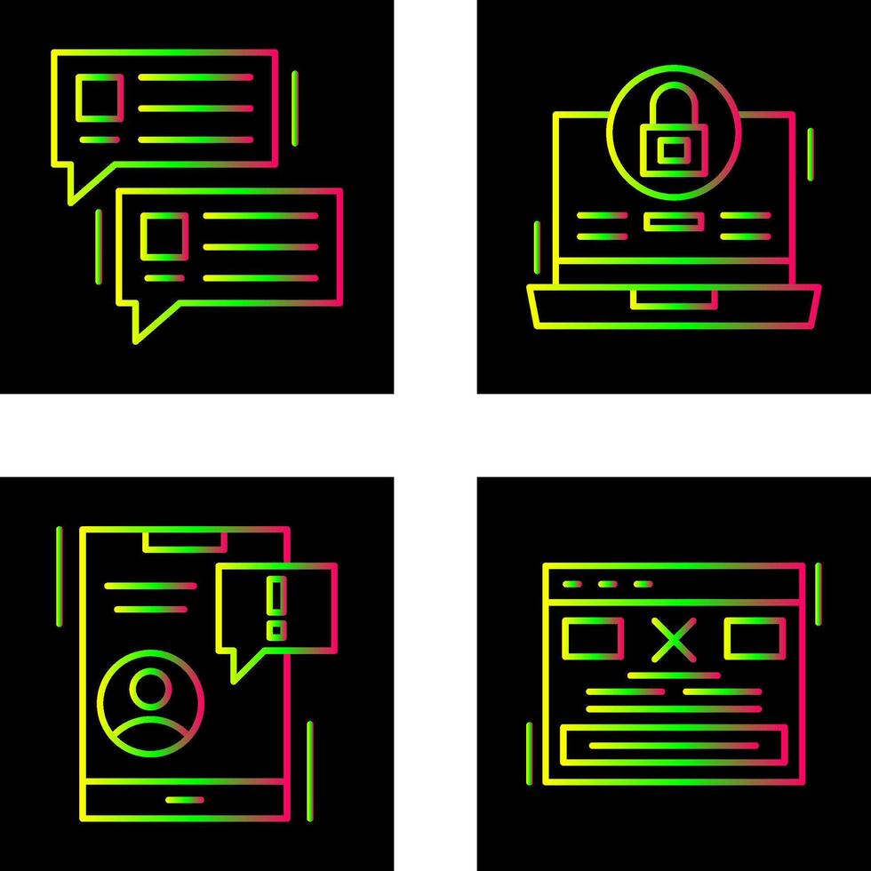 Lock and Project Consulting Icon vector