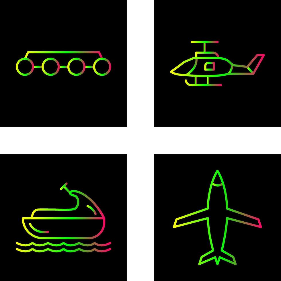 Skates and Military Icon vector