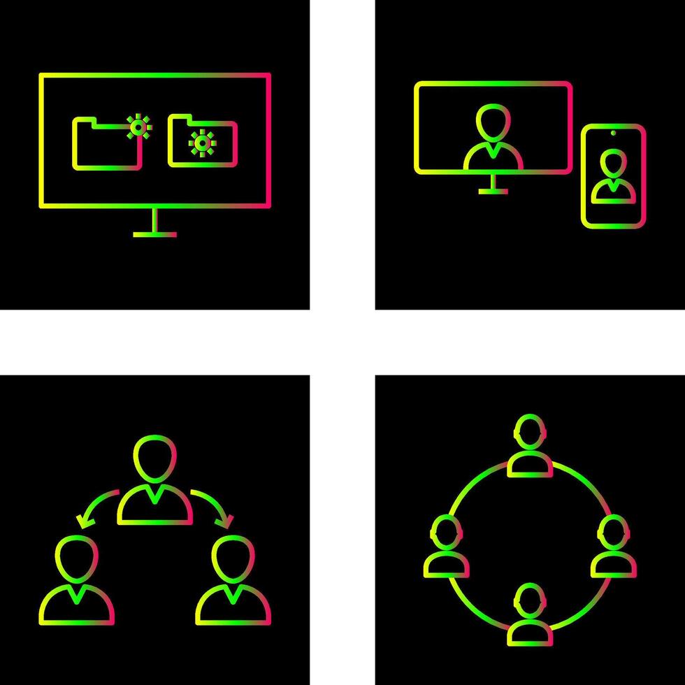 call and corrupted data Icon vector
