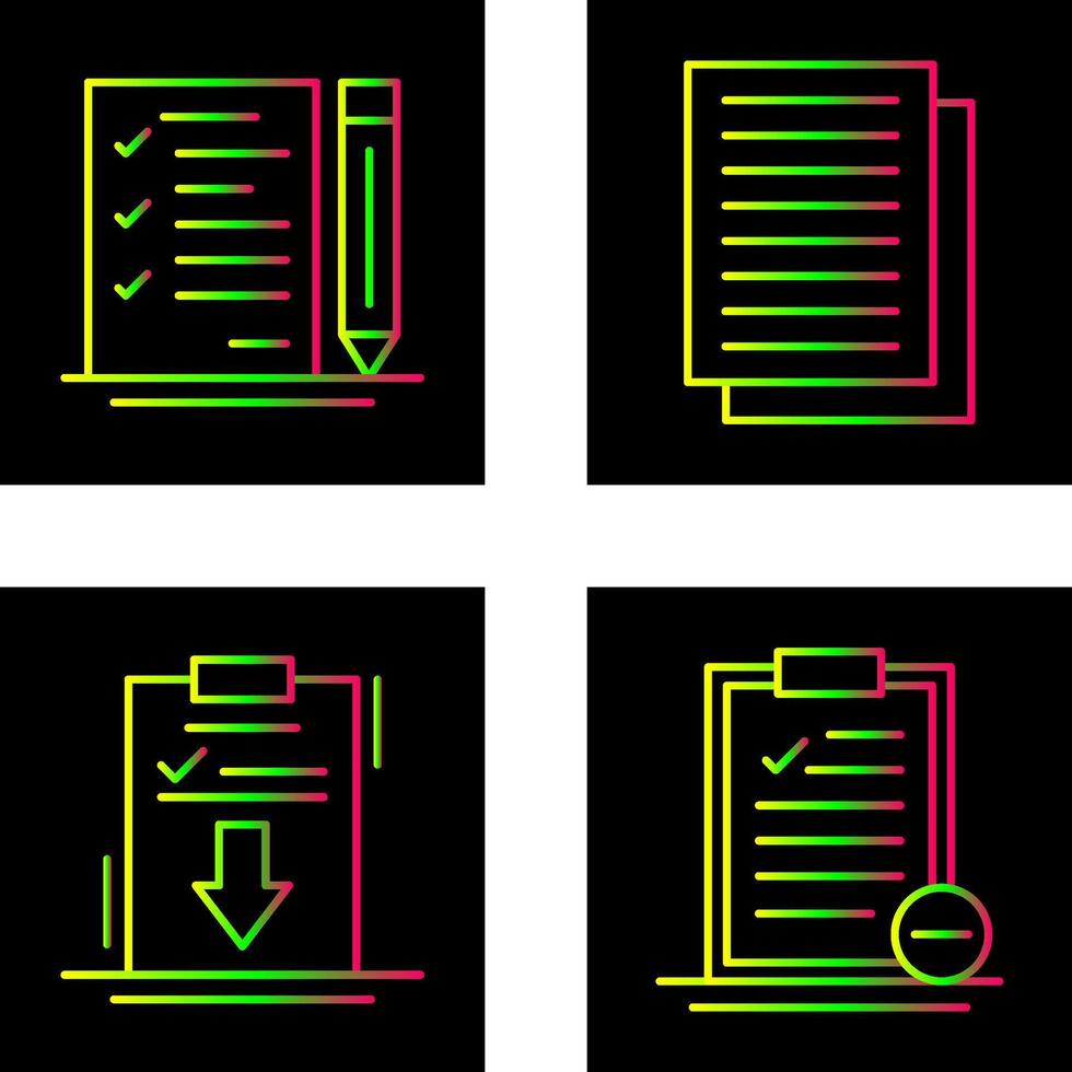 Agreement and Document Icon vector