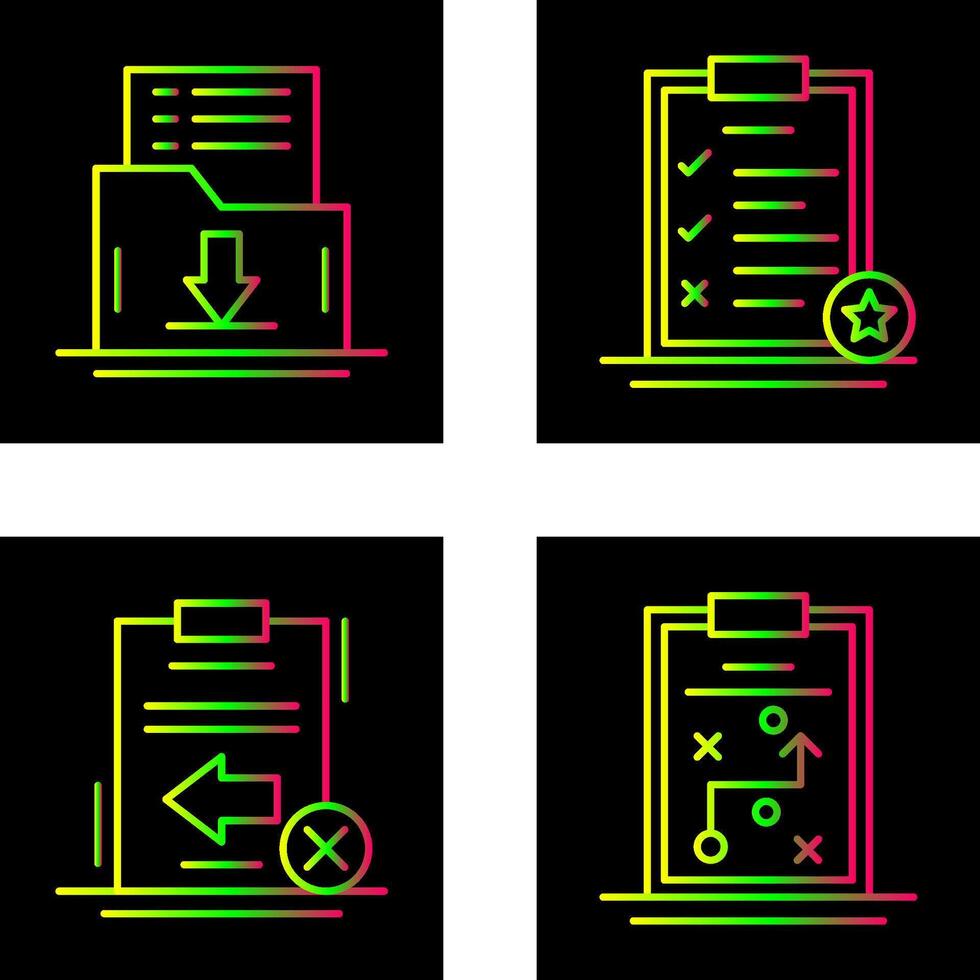 Save List and Task List Icon vector