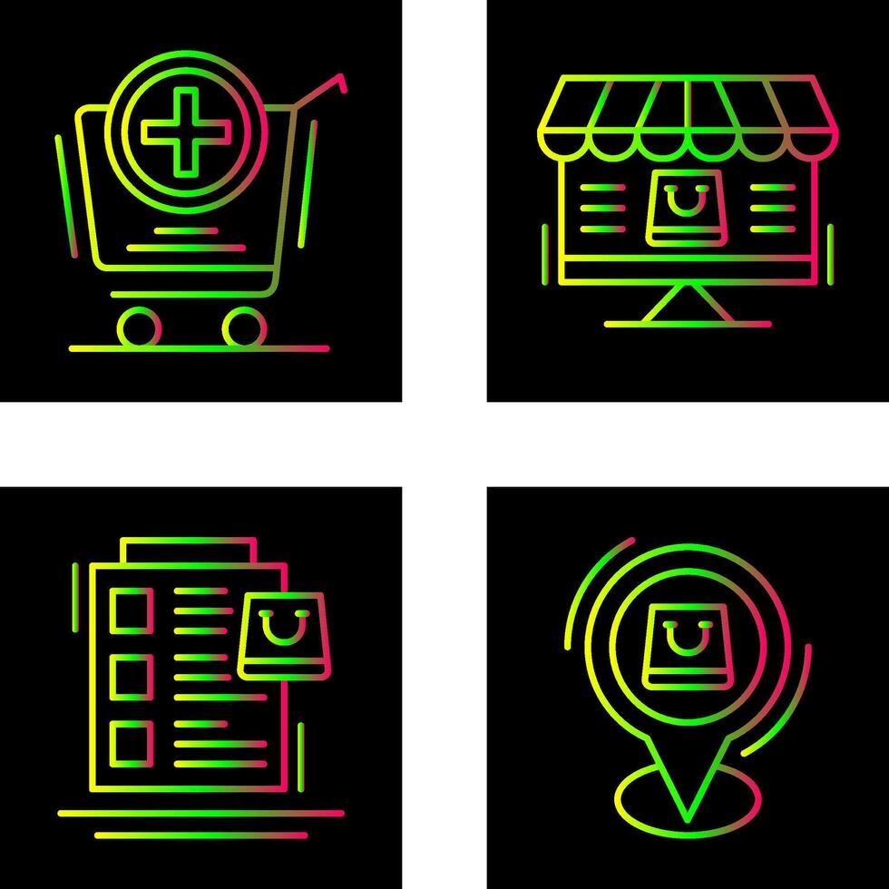 Add to Cart and Online Shopping Icon vector