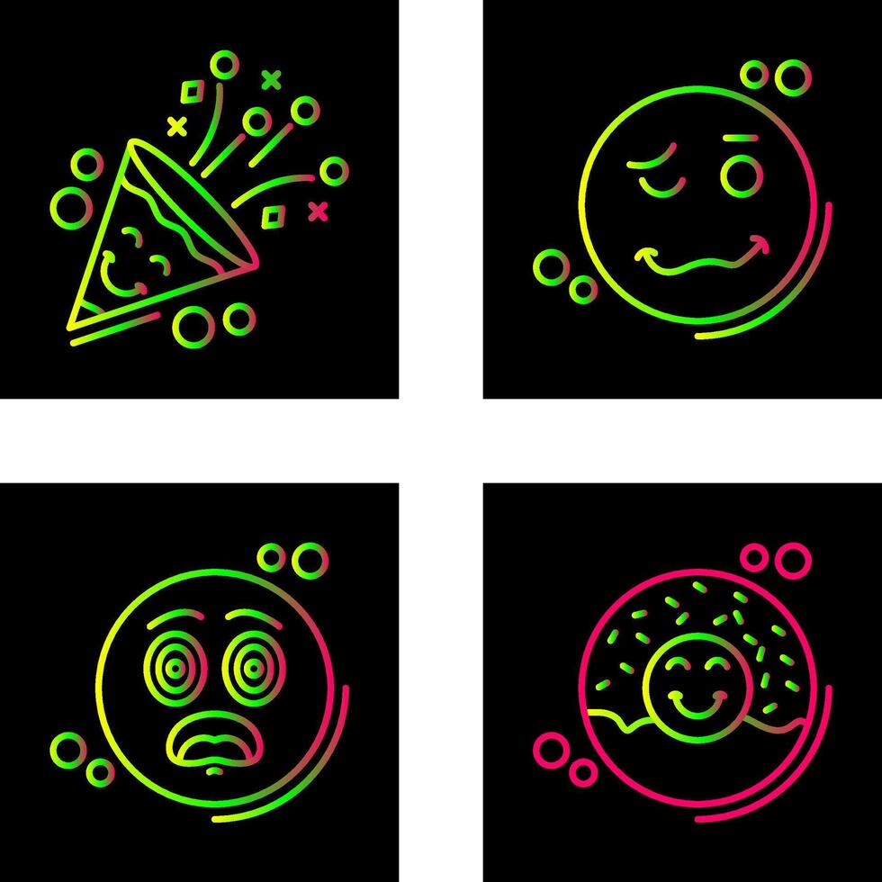 Drunk and Poppers Icon vector