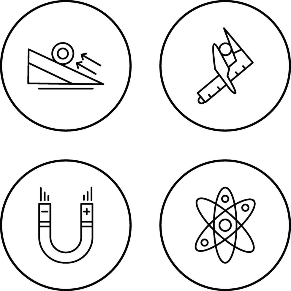 Force and Caliper Icon vector