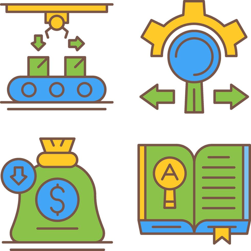 Tools and Idea Icon vector