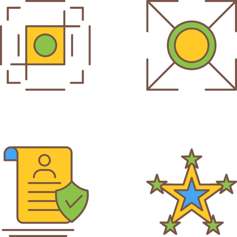 crop and expand Icon vector