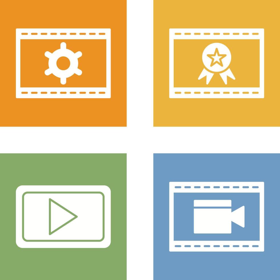 Web Optimization and Web Award Icon vector