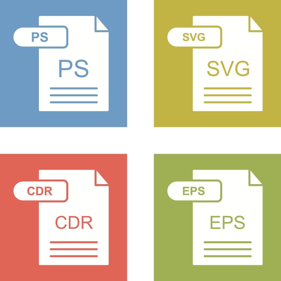 PS and SVG Icon vector