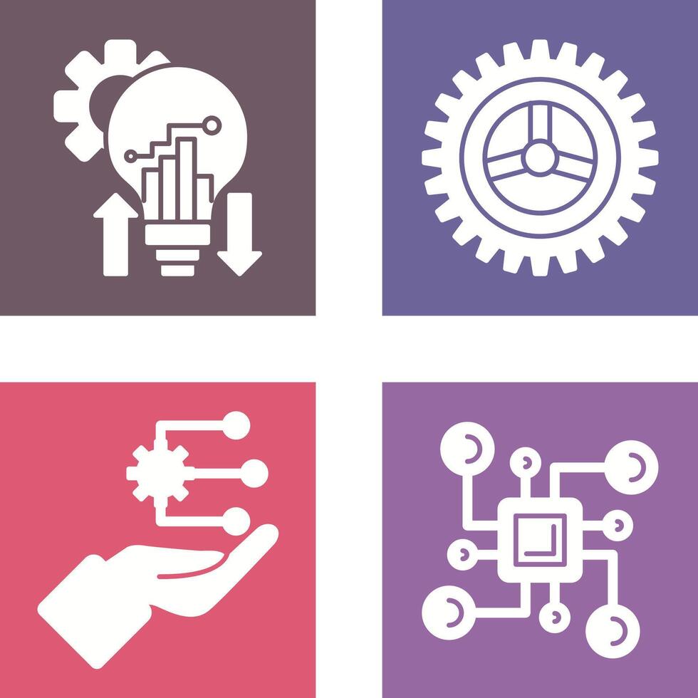 Analysis and Setting Icon vector