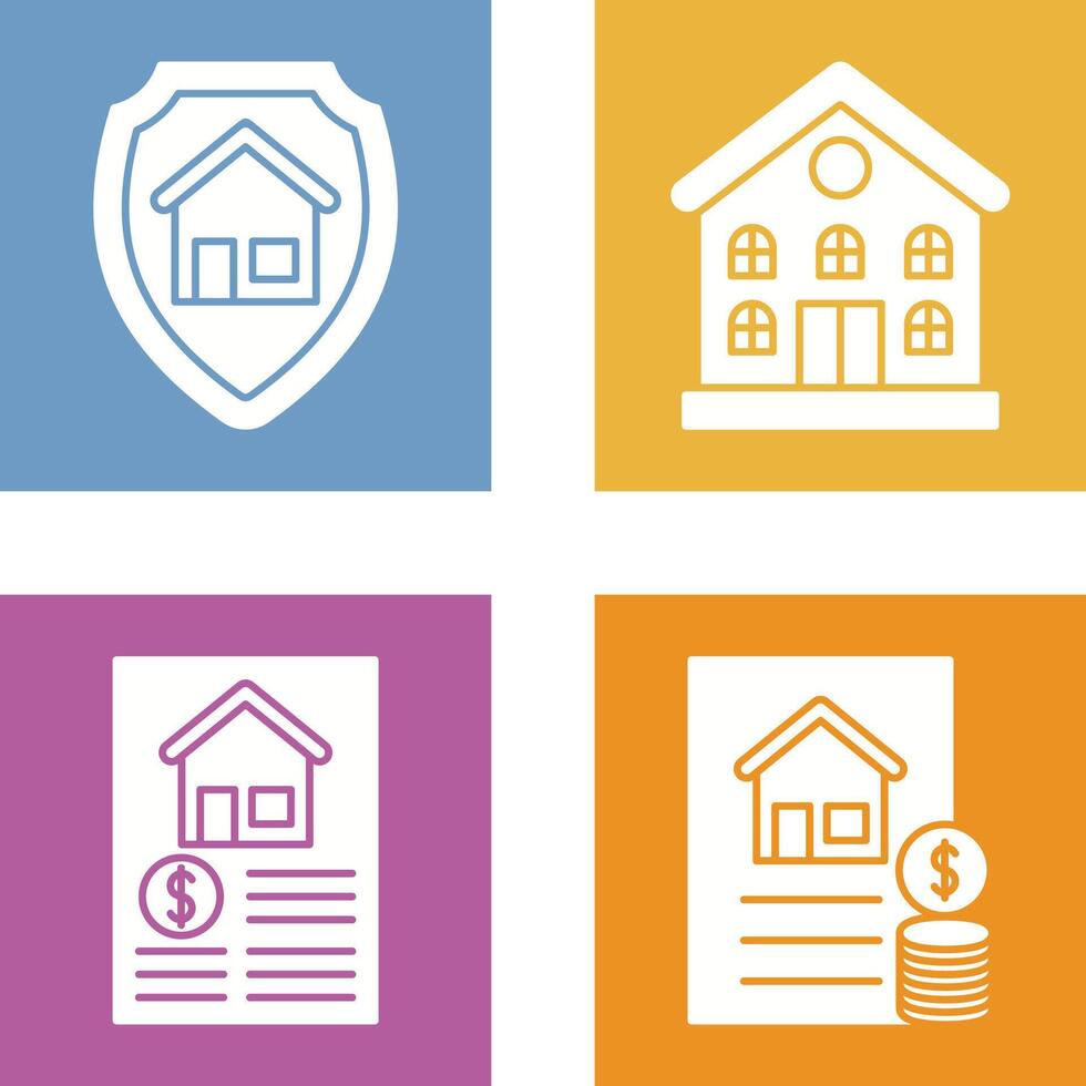 Protection and Property Icon vector