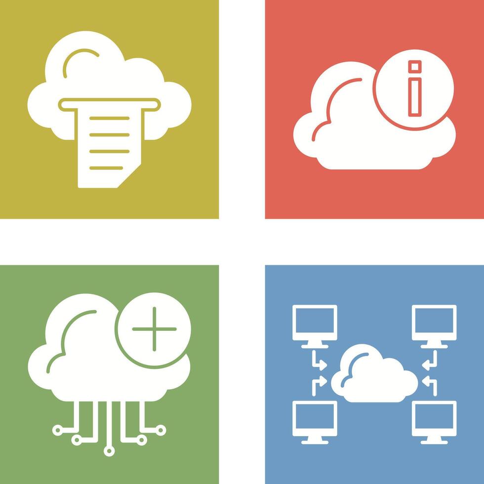 File and Information Icon vector