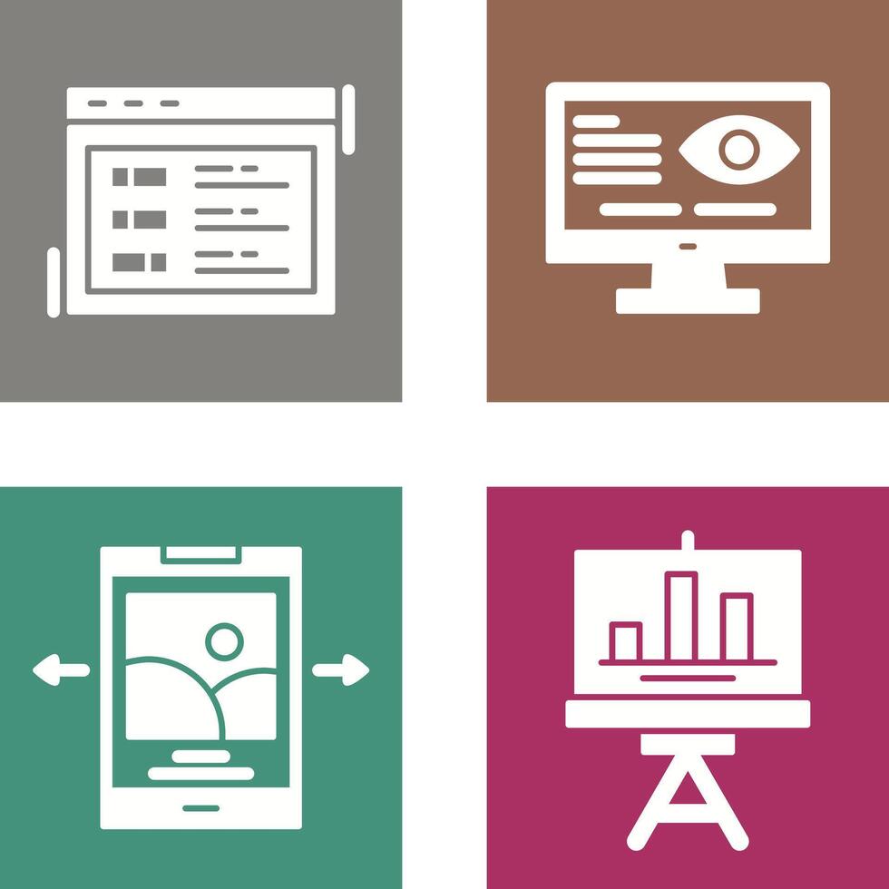 Switch and Vision Icon vector