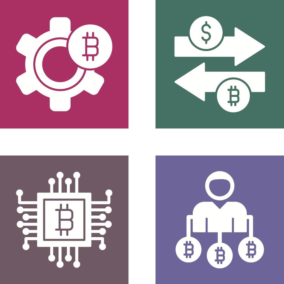 Setting and Money Exchange Icon vector