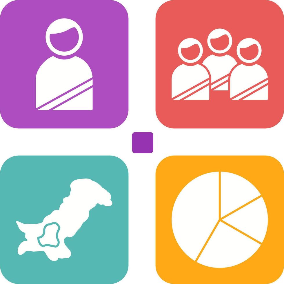 Member and Voters Icon vector