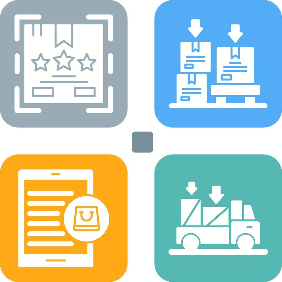 Premium Product and Stock Icon vector