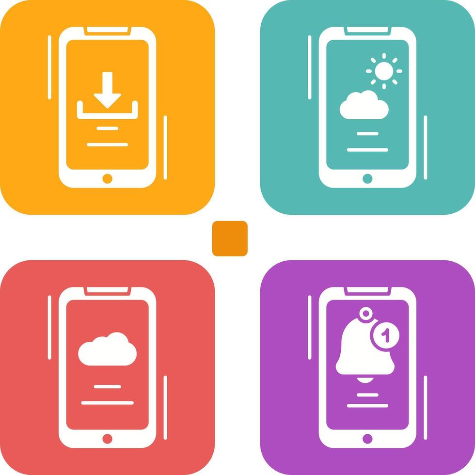 Download and Technology Icon vector