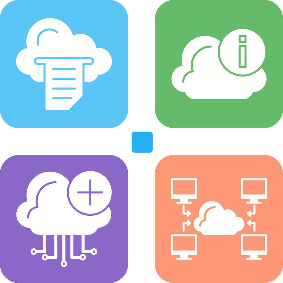 File and Information Icon vector