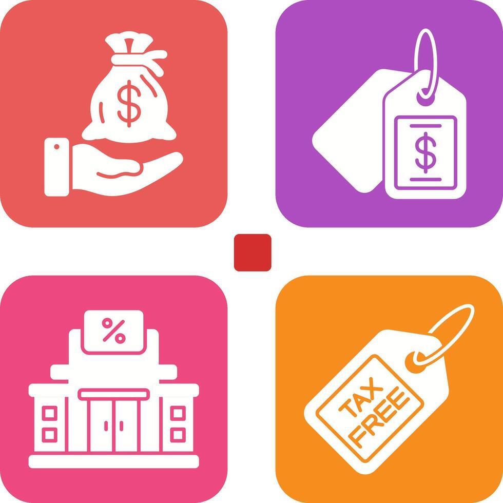 Income and Price Icon vector
