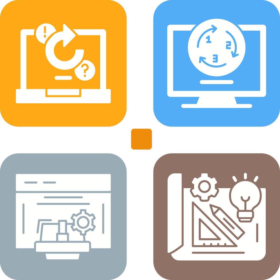 Incubator and Inovation Icon vector