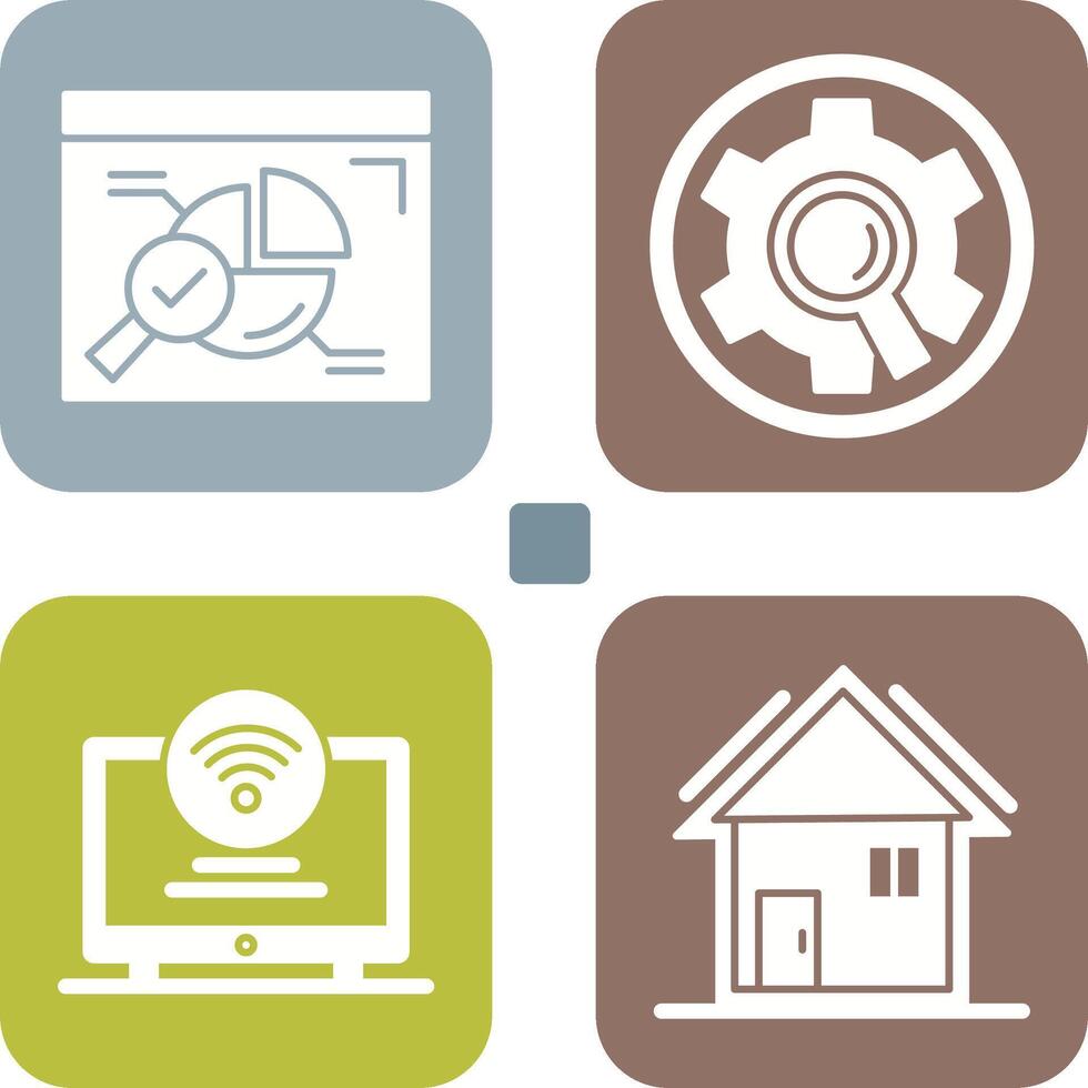 Magnet and Solution Icon vector