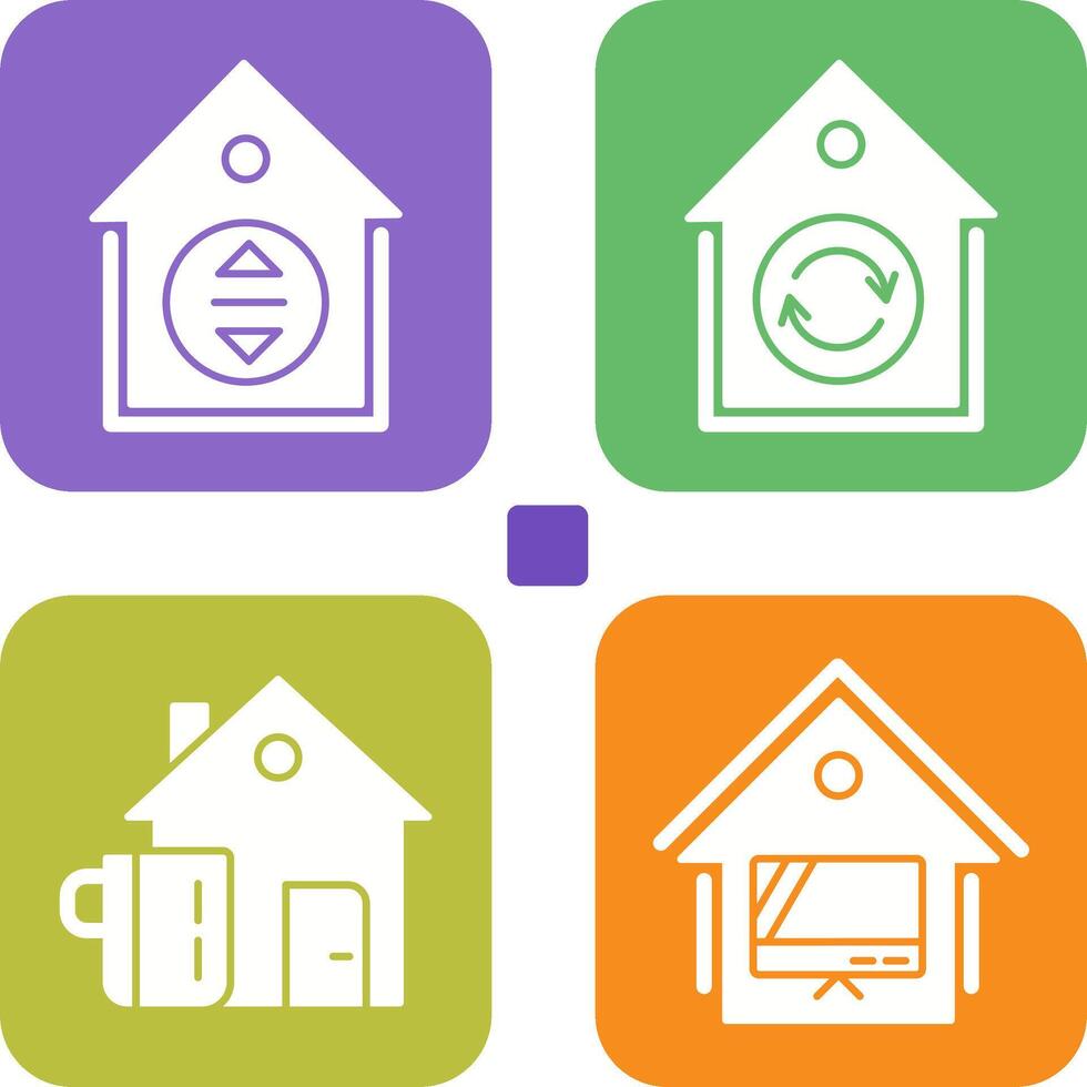 Lift and Rotate Icon vector