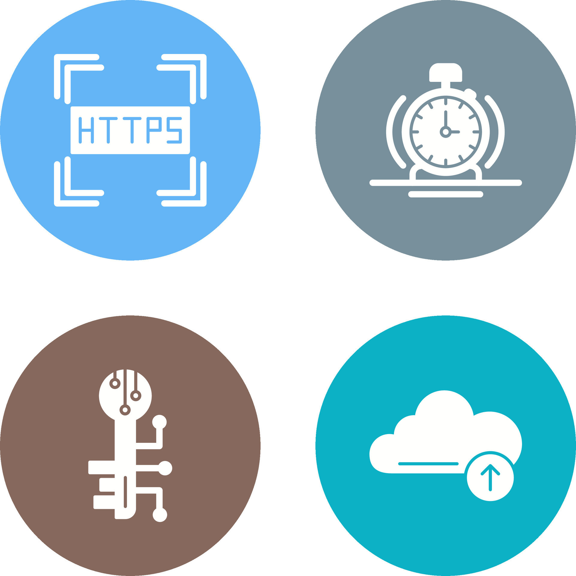 Https and Alarm Icon 44684228 Vector Art at Vecteezy