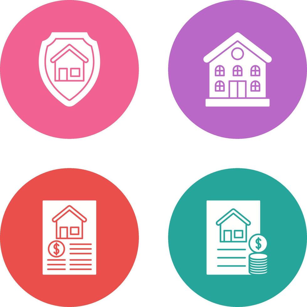 Protection and Property Icon vector