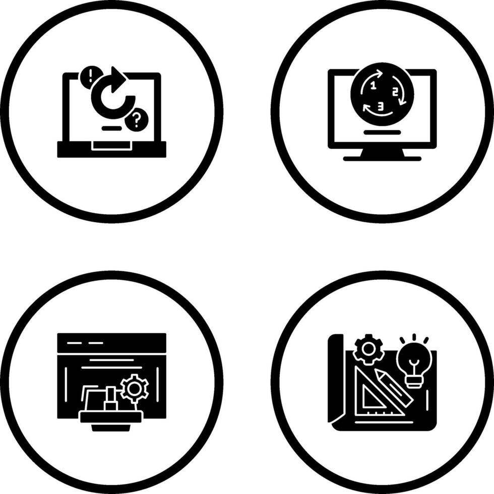 Incubator and Inovation Icon vector