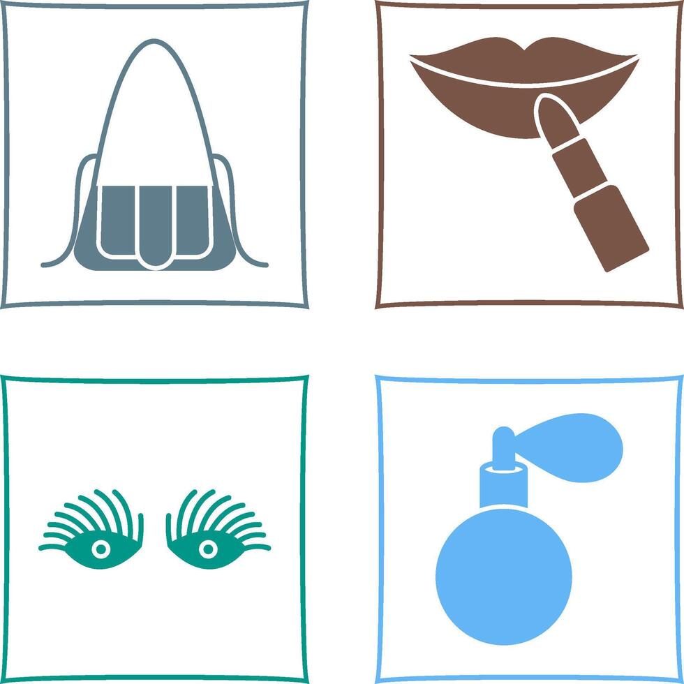 Bag and Beauty Icon vector