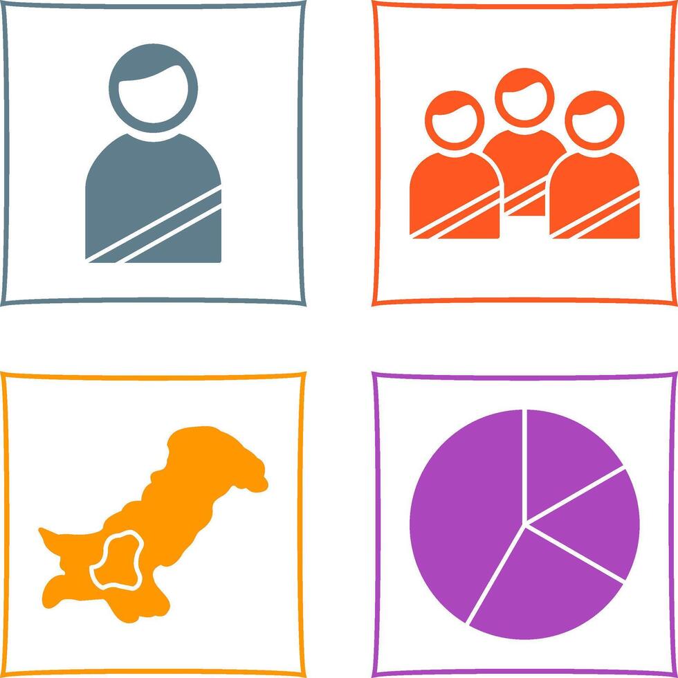 Member and Voters Icon vector
