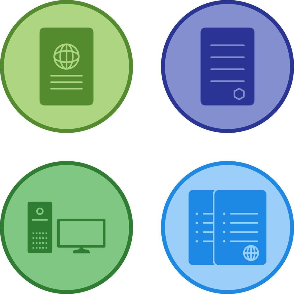 global report and reports Icon vector