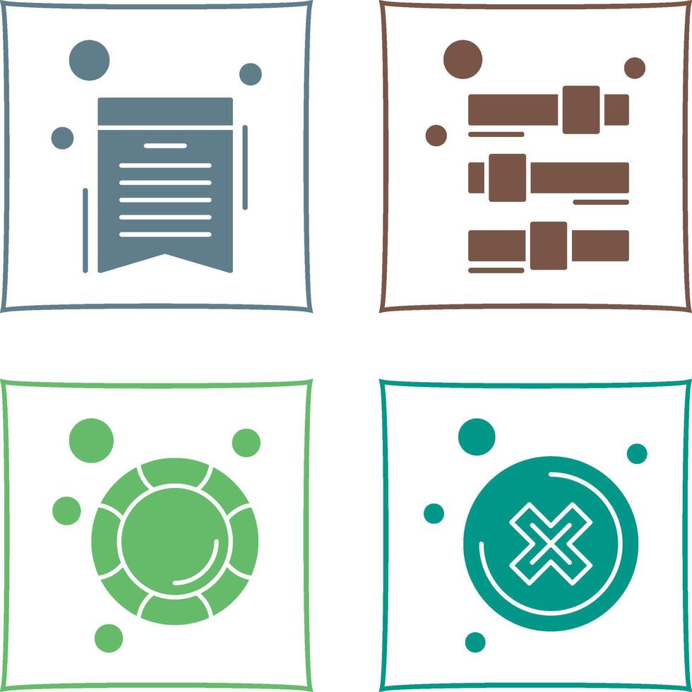 Wishlist and Switch Icon vector