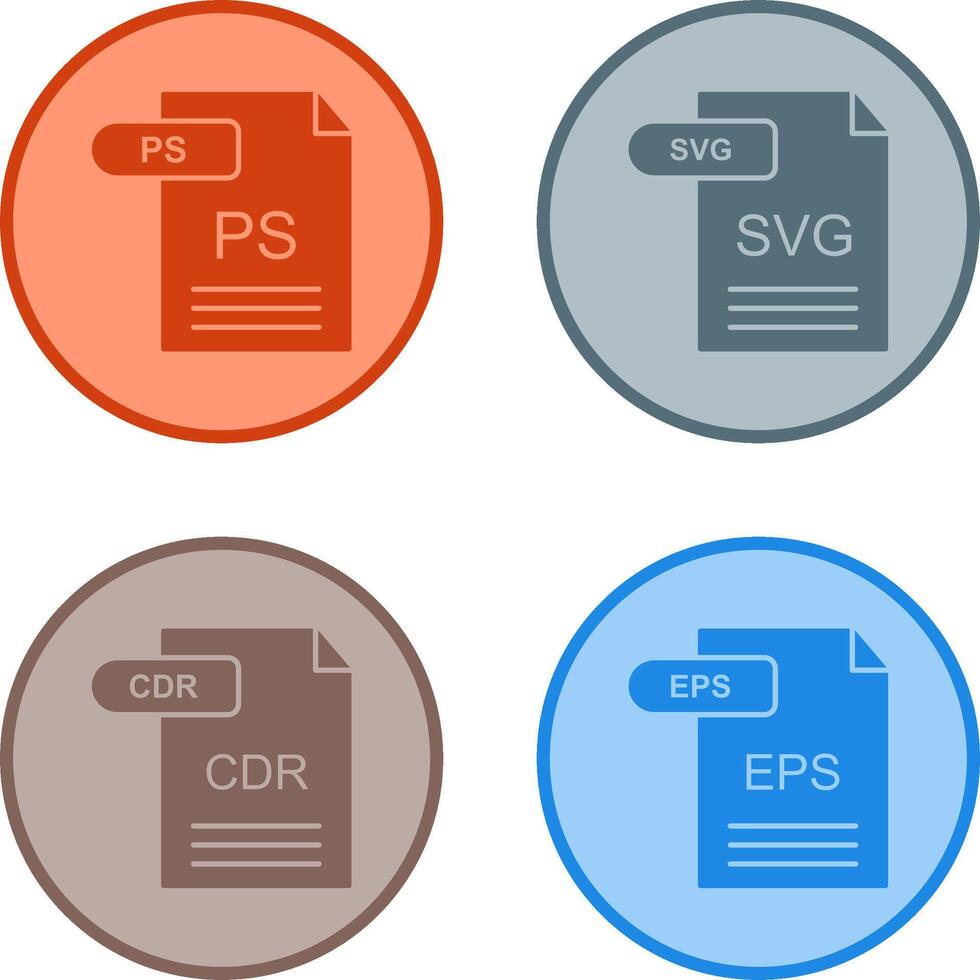 PS and SVG Icon vector