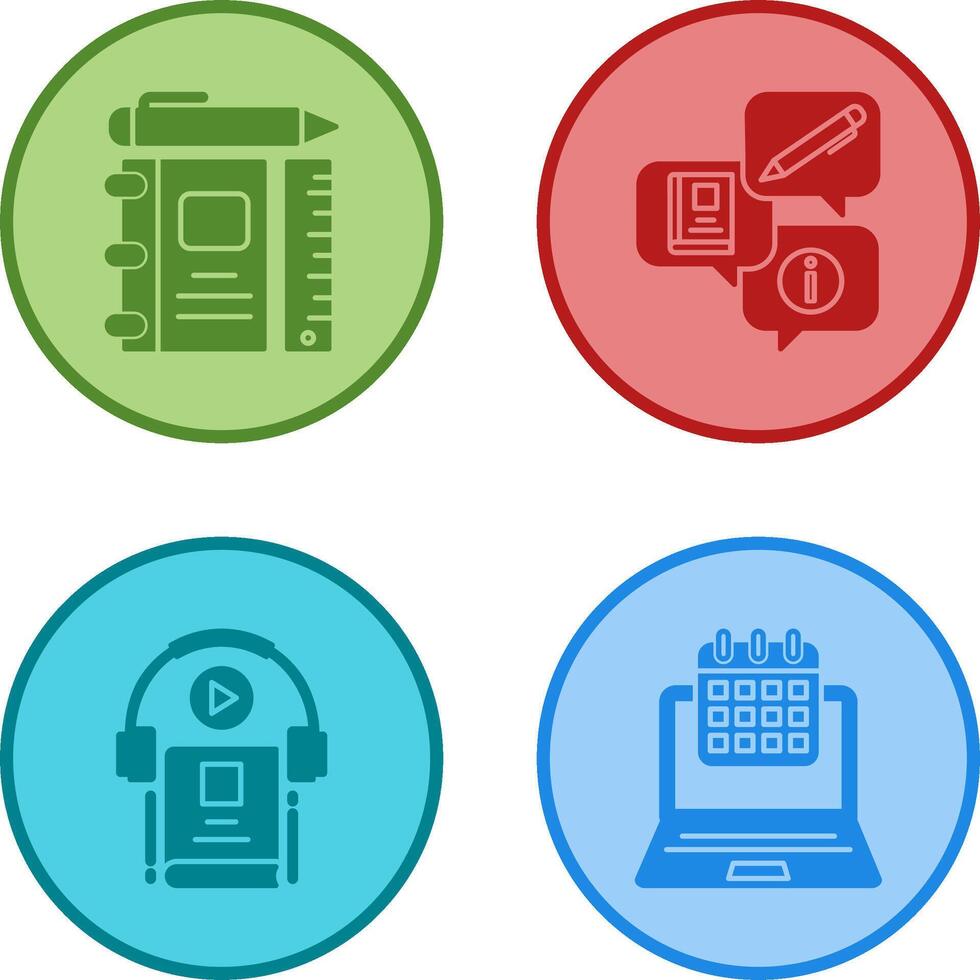 Learning Tools and Education Icon vector