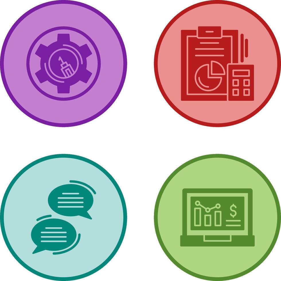 Vaccine and Research Icon vector