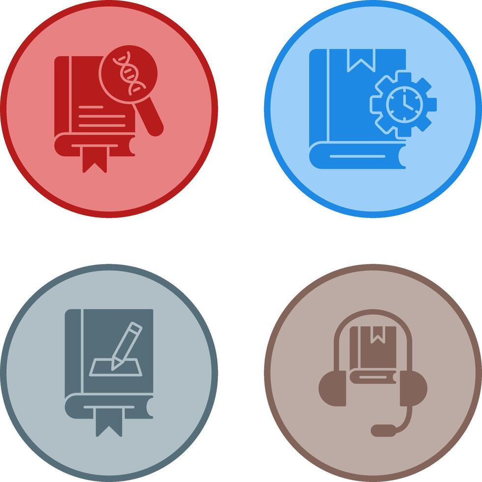 Genetics and Duration Icon vector