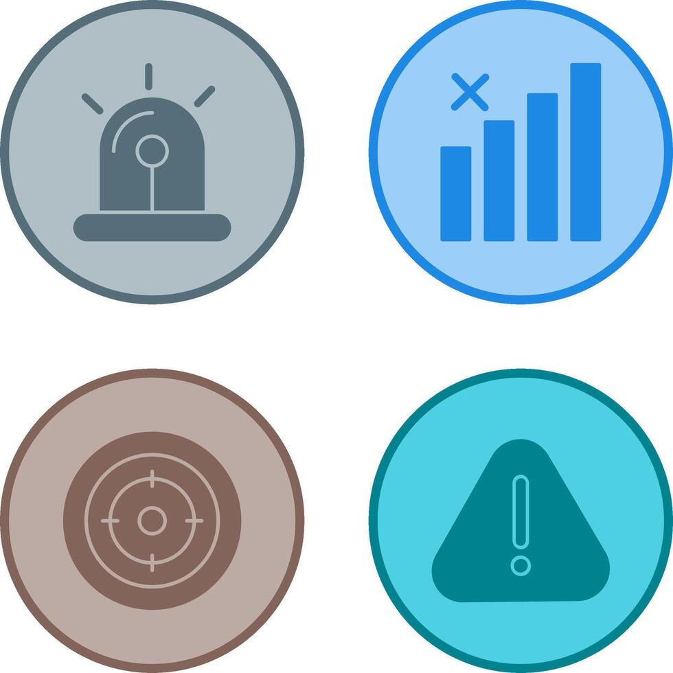 Sire and Block Icon vector