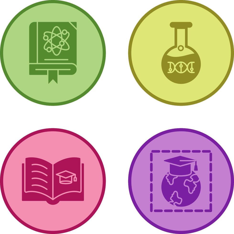 Science and Dna Icon vector