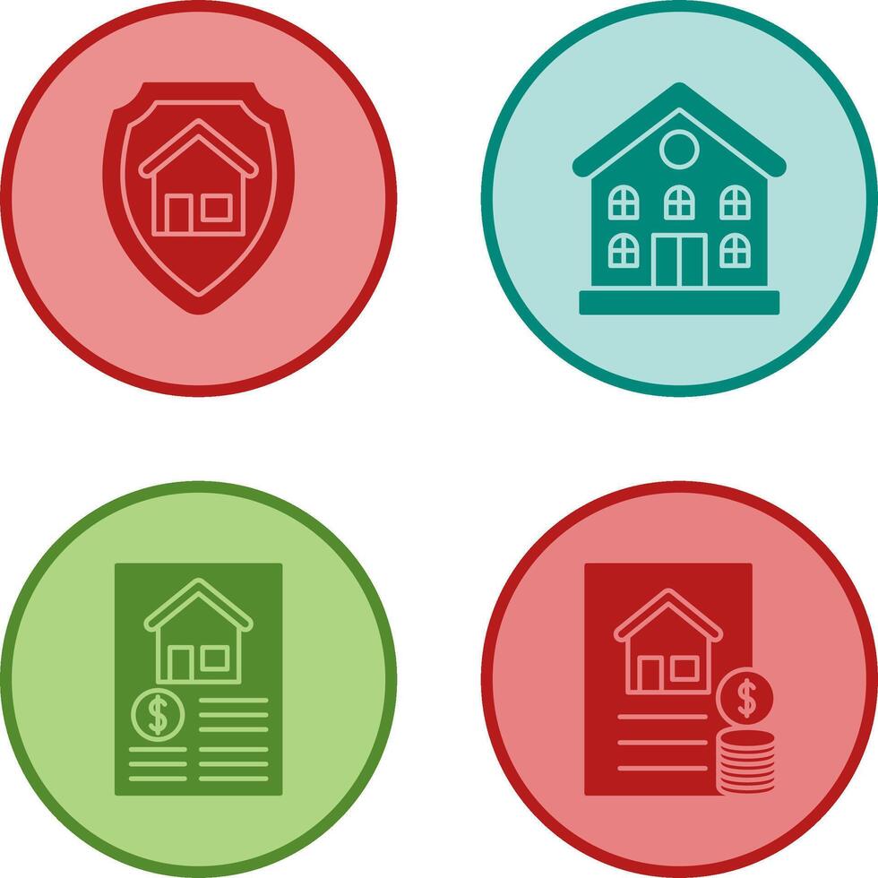 Protection and Property Icon vector