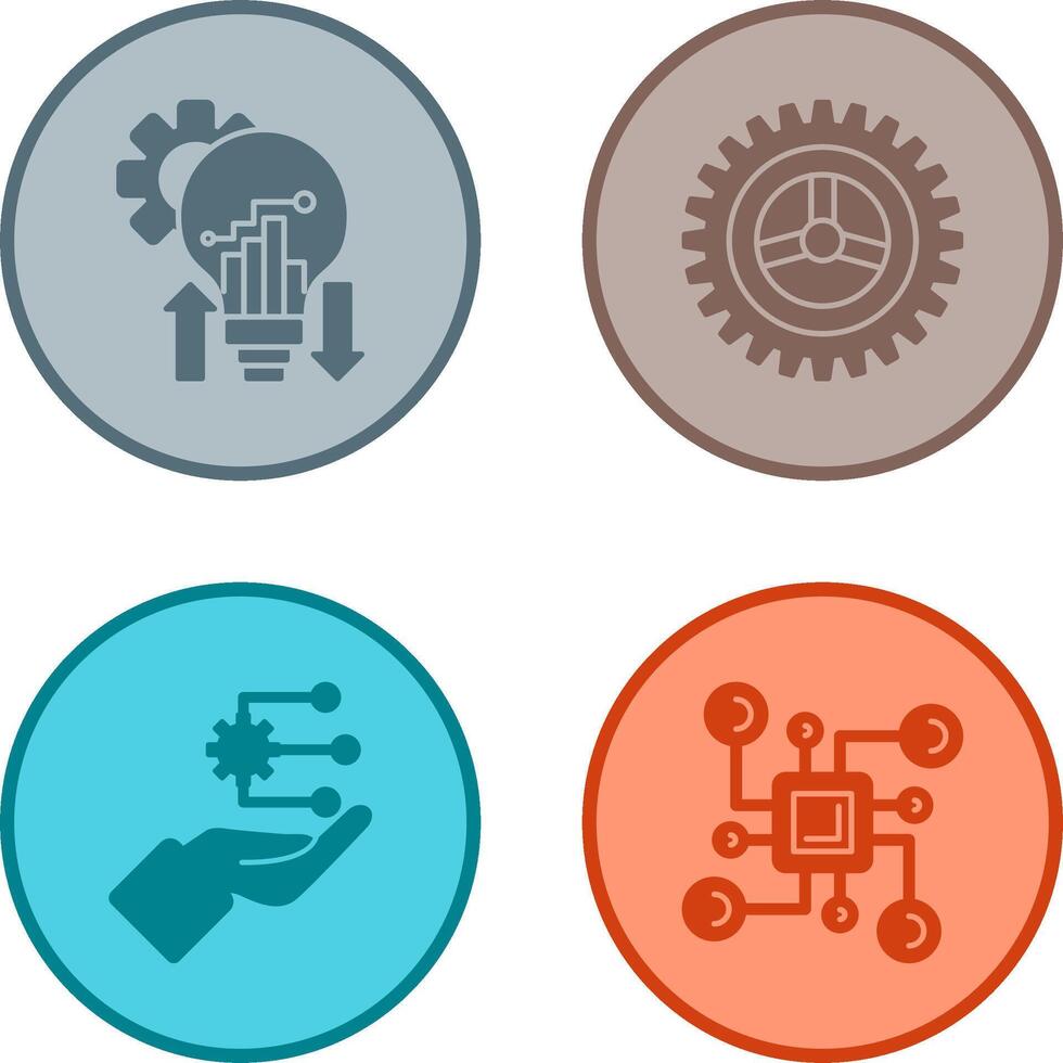 Analysis and Setting Icon vector