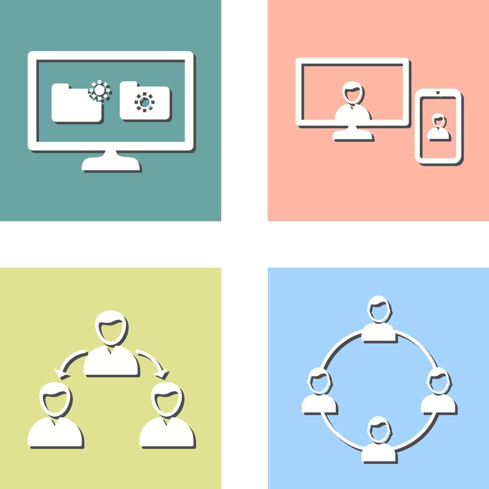 call and corrupted data Icon vector