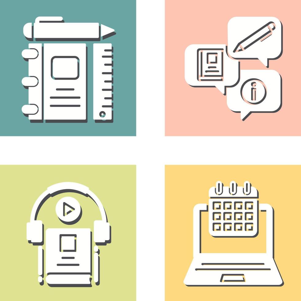 Learning Tools and Education Icon vector